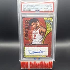 2024-25 Bowman University Best Dylan Harper Greatness Awaits Auto /75 PSA 8