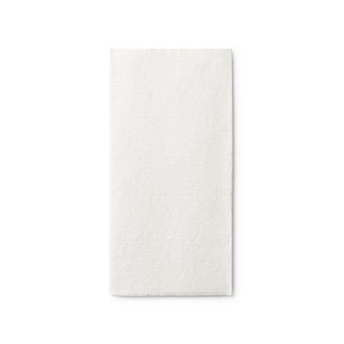 White Linenfeel Dinner Paper Napkins For Dinners Parties Hand Towels And Caterin - Picture 4 of 5