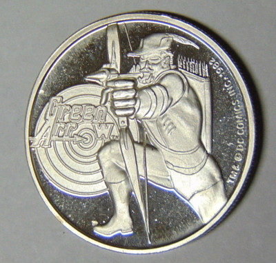 1982 DC Comics Blondie /& Dagwood Cartoon AMC Celebrities 999 1oz Silver Round