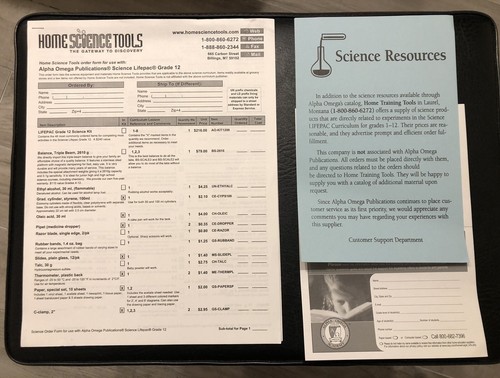 Alpha Omega LifePac Science Homeschool Curriculum Kit - Grade 12 - Picture 9 of 9