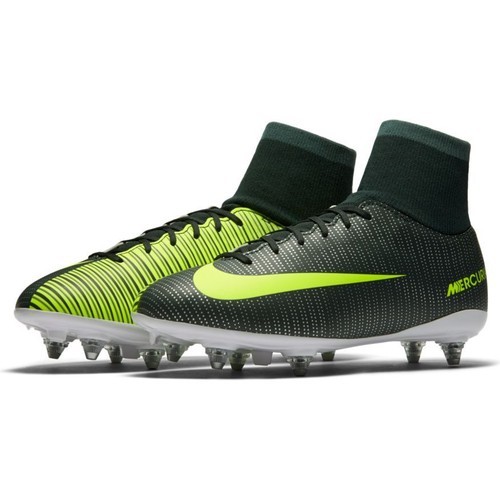Scarpe calcio bimbo Nike Mercurial Victory CR7 DF SG 903593-373 nero-giallo  fluo | eBay