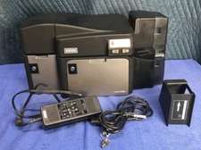 FARGO DTC4250e FD/DH/MG/5121/CS II  DTCii Card Printer with Power Supply & Key