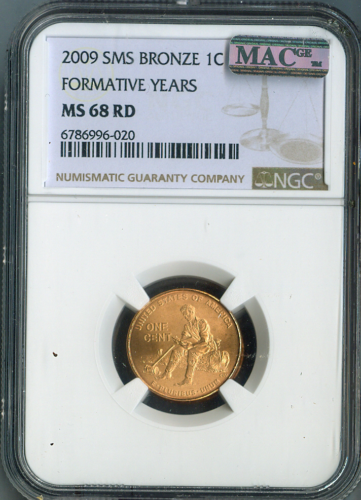 2009 Lincoln Memorial Cent Professional  Life NGC MS68 SMS RED Quality - Bild 1 von 2