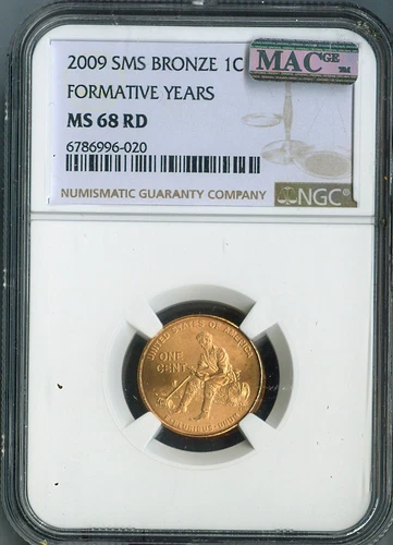 2009 Lincoln Cent Professional  Life NGC MS68 SMS RD Quality