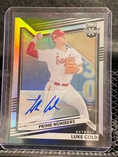 Luke Gold 2022 Elite Extra Prime Numbers B #45/62 #147 Tigers