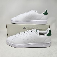 Mens Adidas Advantage Comfy Athletic White Gr...