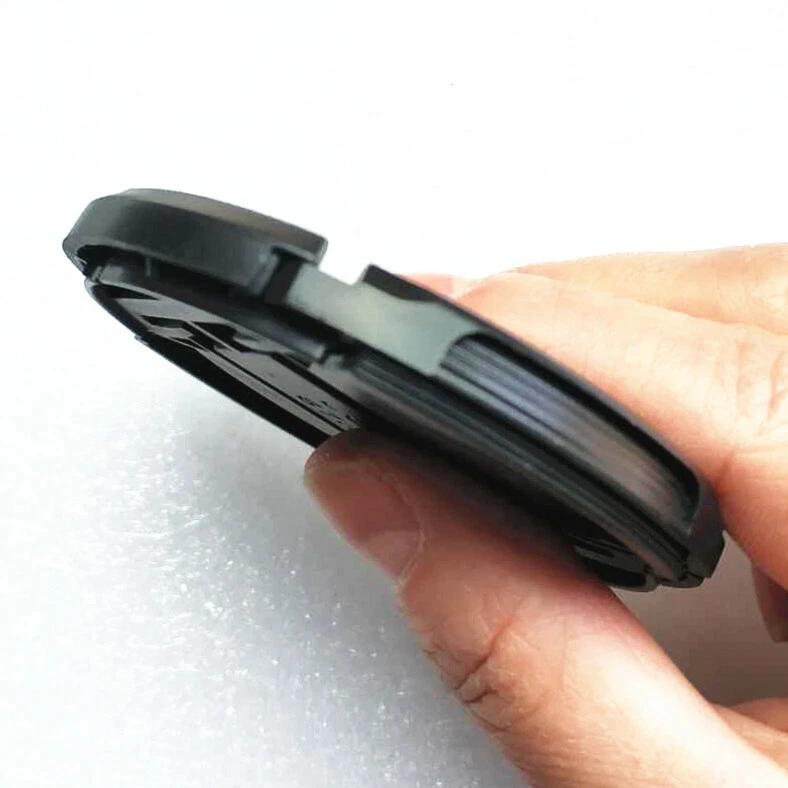 10x 49mm 40.5 52 58 62 67 77 72 82 mm Camera Center Pinch Snap On Front Lens Cap - Image 4 of 4