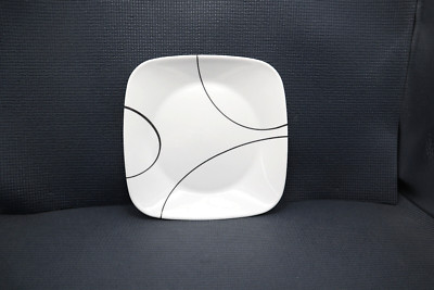 Corning Corelle Simple Lines Pattern Luncheon Plate  9''