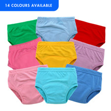 Bright Bots 1PK Washable Potty Training Pant Reusable  - Various Sizes/Colours
