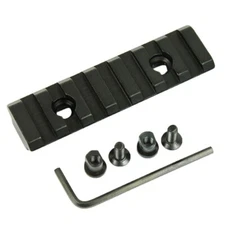 Keymod 7 Slot 3 inch Picatinny Weaver Rail Section - Aluminum