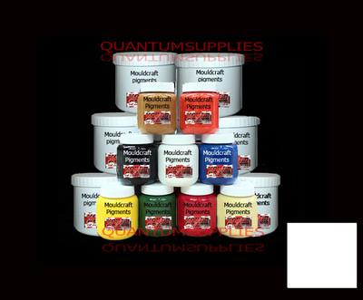 WHITE Pigment For Polyester Gelcoat Resin 100g FOR FIBREGLASS MOULDS PAINT  BOAT UK