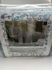 Lush Decor, Blue Nisha 3 Piece Quilt Set, NEW JUST AN OPEN BOX