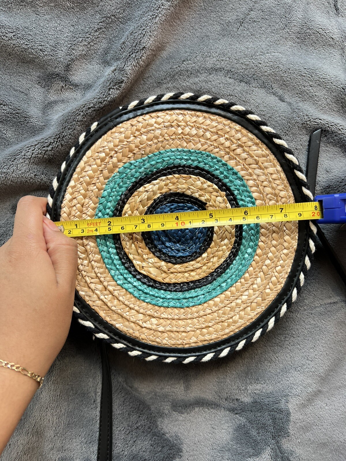 Rebecca Minkoff Straw Circle Crossbody Bag eBay