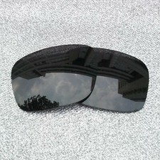 2 Sets of Black Polarized Replacement Lenses For-Oakley Fuel Cell Frame Multiple