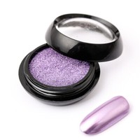 Nail Art Glitter Pulver Spiegel Diy Nagel Chrom Pigment Staub ManiküRe❆ ▽