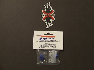 *XMODS GPM ALUMINUM REAR KNUCKLES FOR EVO XME022A BLUE NEW **