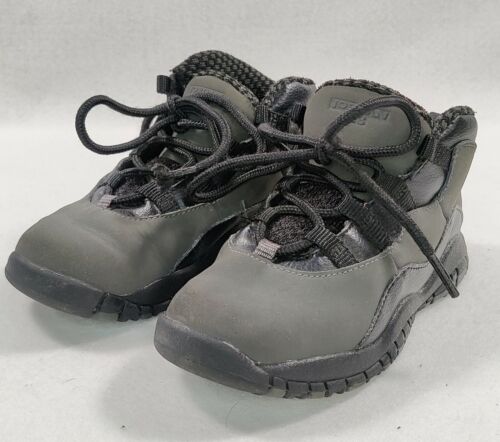 Boys Nike Air Jordan Collection Sneakers, Black, Dark Grey, Size 10 c