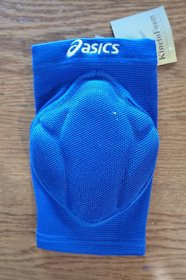 New Asics 9'' Unrestrained Wrestling Sleeve With Kineto Foam Blue size S/M
