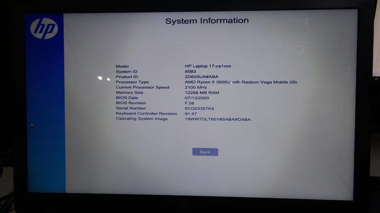 HP Windows 10 Oil Slick Laptop AMD Ryzen 5 3500U w/ 12GB DDR4 RAM 1TB