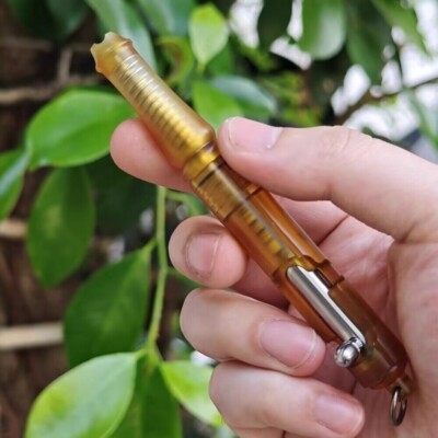 1PC ULTEM PEI+TC4 Made Bolt Pen for Office Signature Wring Pen