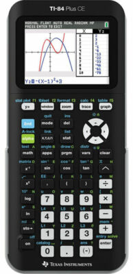Texas Instruments Ti 84 Plus Ce Graphing Calculator - Black
