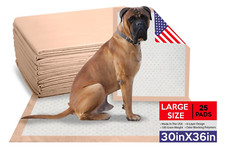 WAVE ULTRA Absorbent Gigantic Dog Potty Training Pads 30x36 inch - 25 Ct