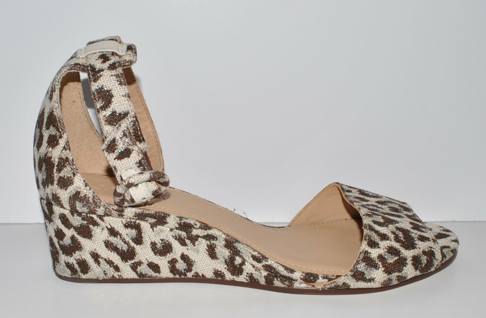 cheetah print wedges