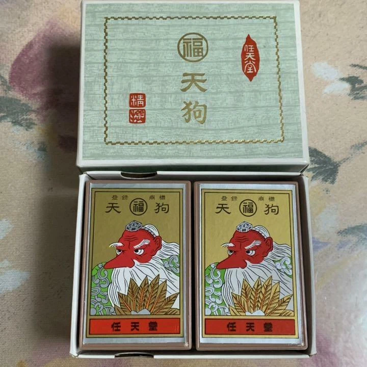 Nintendo Playing Cards Hanafuda Tengu Set 2 Sealed New Limited Japan