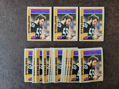 PICK 3 - 1978 Topps Football Jack Ham #450 - Pittsburgh Steelers Legend