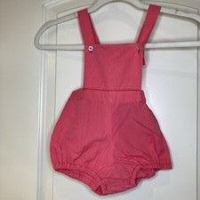 1960  s Handmade Dark Pink Romper 6-12 months