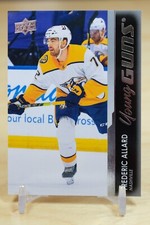 2021-22 Upper Deck Young Guns #483 Frederic Allard - Nashville Predators Rookie