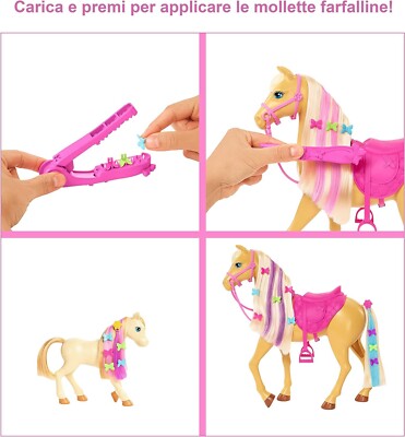 Barbie Playset Il Ranch con Bambola Bionda, Cavalli e oltre 20