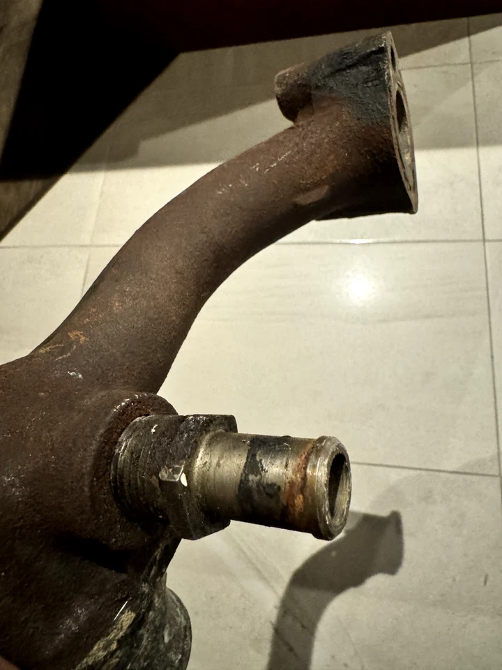 63 64 65 66 67 Cadillac Deville Eldorado 429 Engine Coolant Crossover Manifold - Image 3 of 4