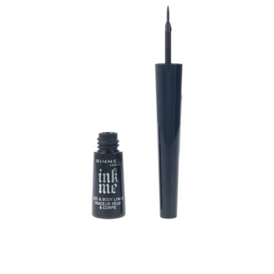 Rimmel 2.5ml Ink Me Eye & Body Liner -002 Glitter Black- NEW NEU