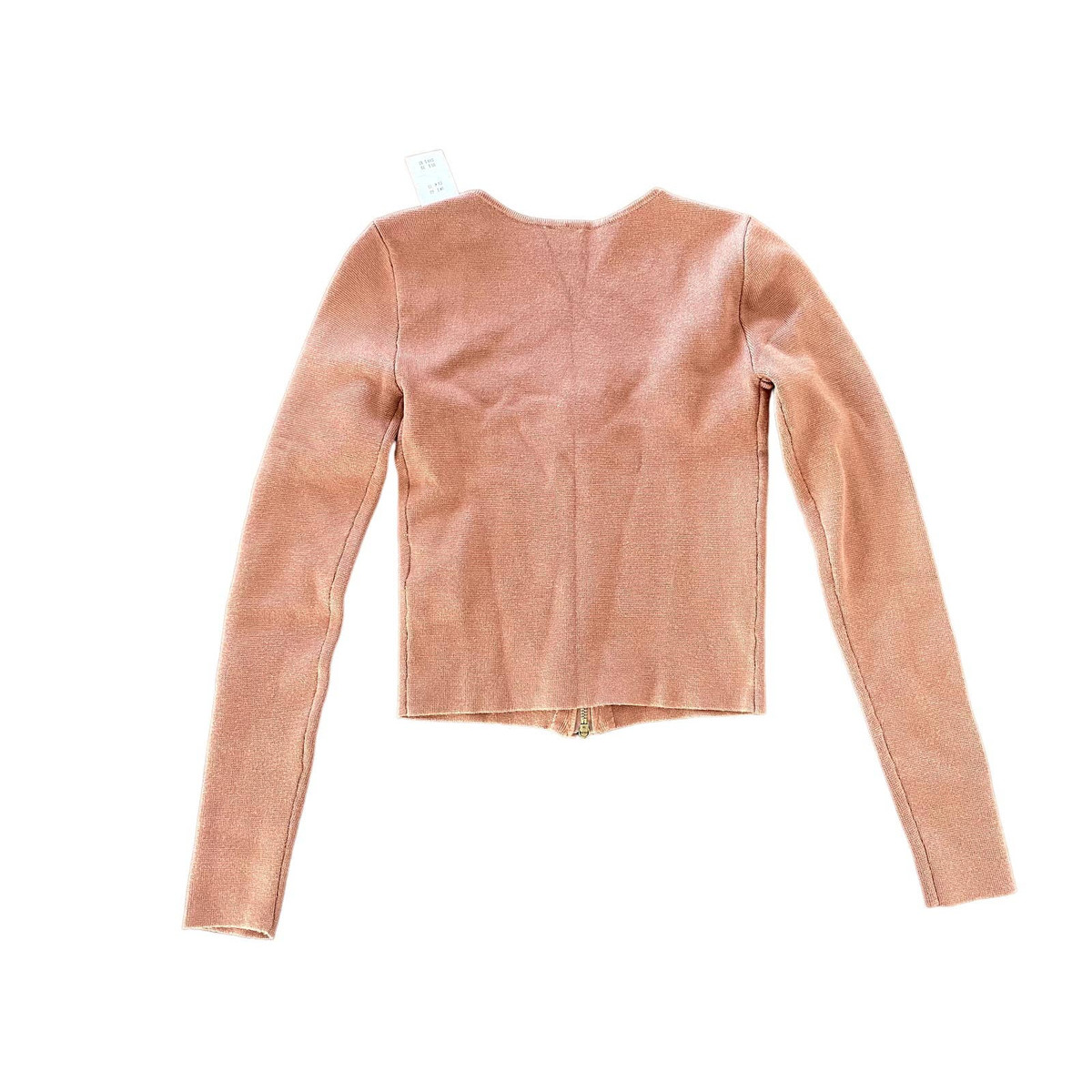 zip up notch neck slim top