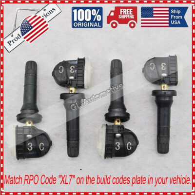#ad #ad 4pc New Tire Pressure Monitor Sensor TPMS 13516164 13598772 For GM 315MHz $25.20