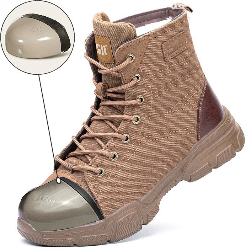 Construction Boots Indestructible Steel Toe Cap Work Boots