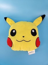 Nintendo Pokemon Pikachu Head 16" in Soft Plush Cushion Pillow Licensed Product