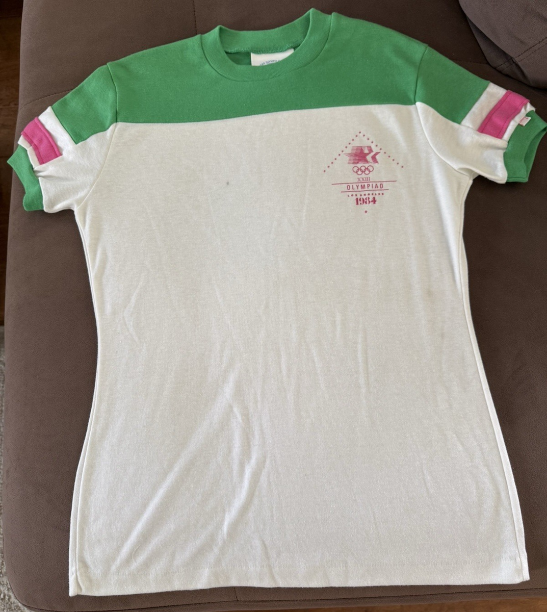 Levi's 1984年 オリンピック Tシャツ ロス五輪 ビンテージ 80s Vintage Olympic Games 1984 Los Angeles Ringer Tee T-Shirt