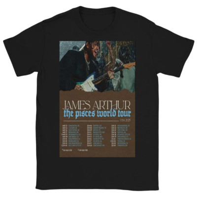 James Arthur The Pisces World Tour US 2025 Poster T-Shirt