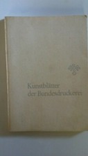 Kunstbl&auml;tter der Bundesdruckerei - Berlin 1968 (Katalog mit Preisliste v. damals