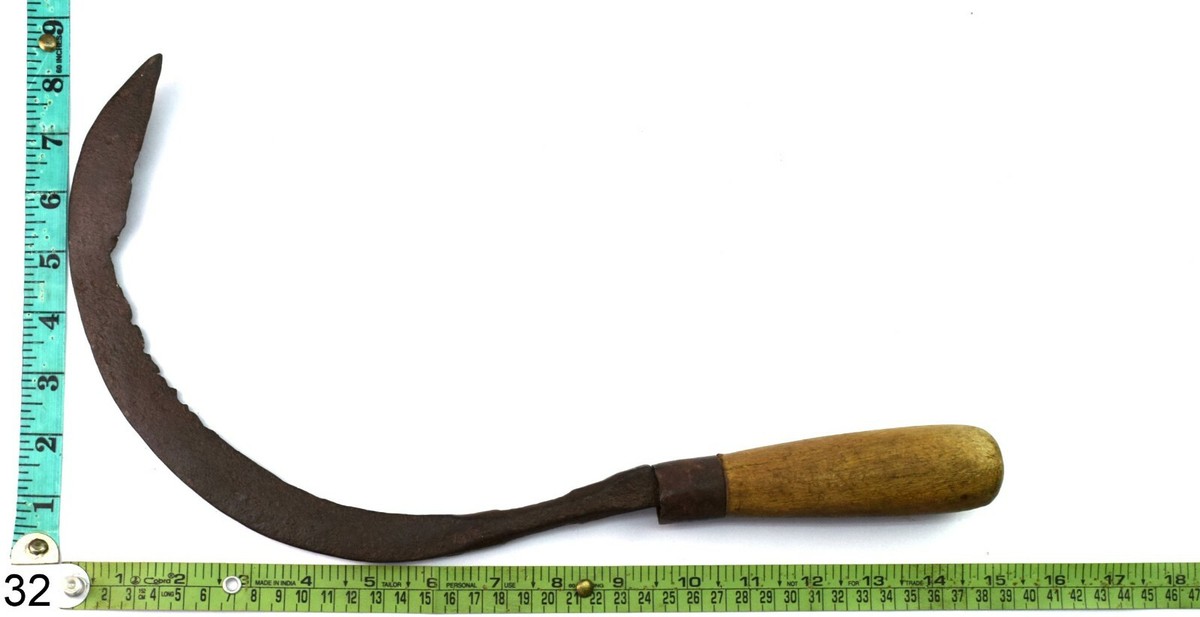 Handsense Aus Manganstahl - Leichte Unkrautsichel Für Garten, Feld Und Plantage, 32 Cm