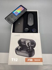 TOZO T12 Wireless Earbuds Bluetooth Headphones w/ Touch Control Waterproof NEW 