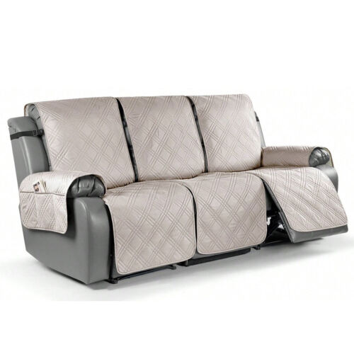 100% waterproof, non-slip washable recliner cover with elastic strap, - Picture 19 of 21