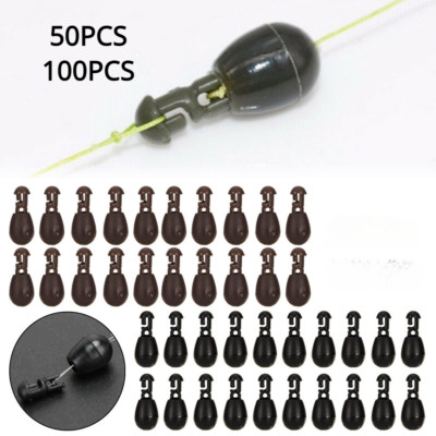 100PCS Quick Change Beads Carp Fishing Tackle For Hook Links Rigs Method Feeders
