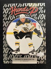 21-22 UD Series 1 Hockey Hundo P HP-15 Patrice Bergeron