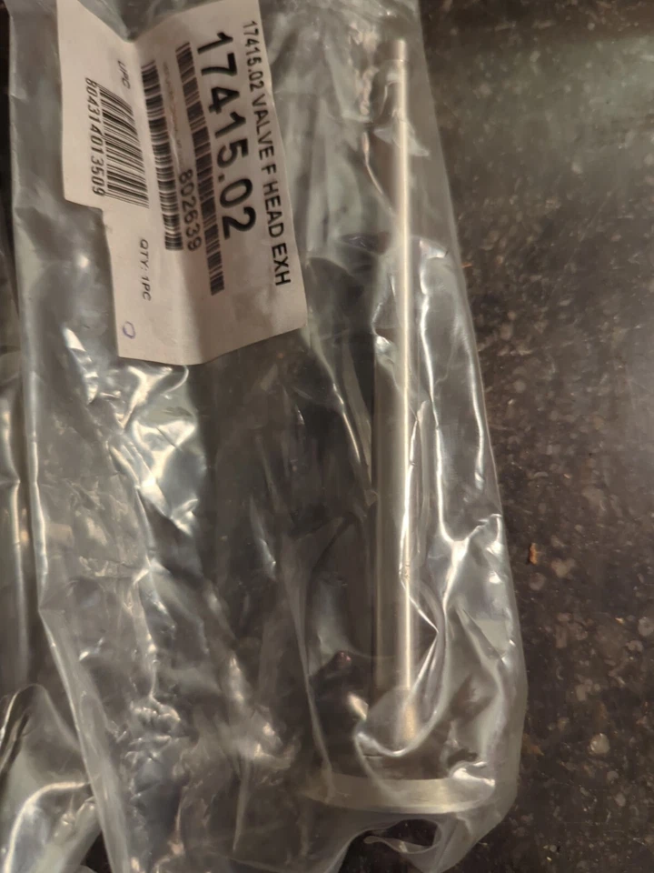 J0802639 Exhaust Valve for Jeep CJ5 CJ3 CJ6 Willys 1954-1958 Eaton Qty.2 (J38) - Image 2 of 3