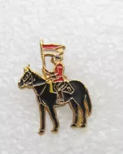 Horse Rider Lapel Pin (C191)