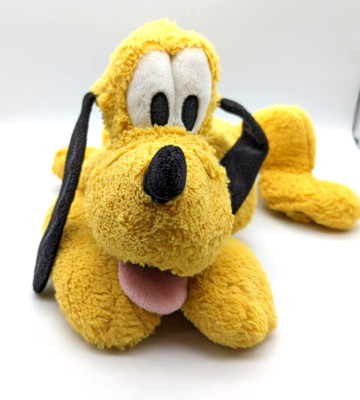 Genuine Disney Store Authentic Exclusive 16  Pluto Plush Stuffed Animal Toy Dog