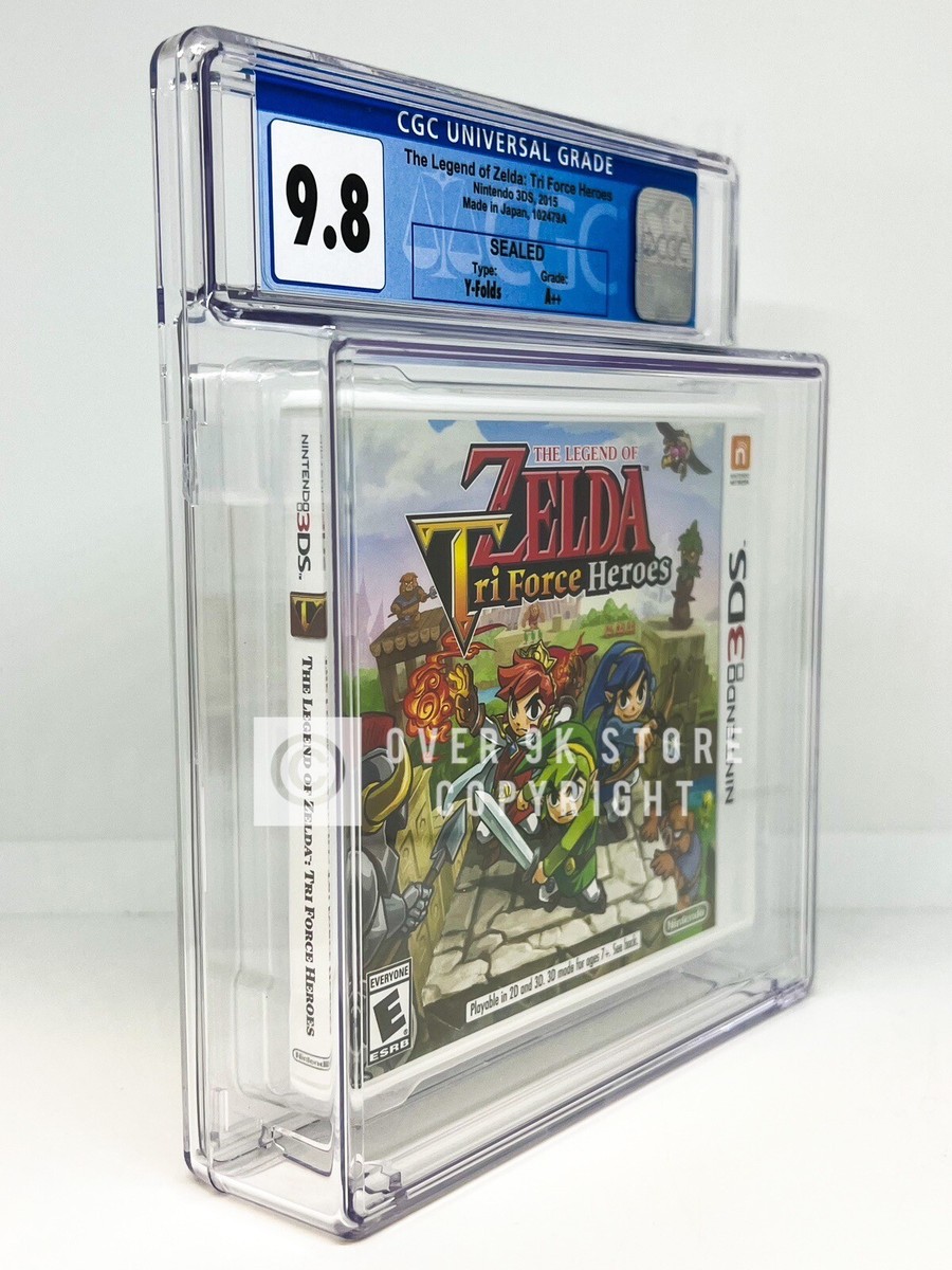 Jeu The Legend Of Zelda Tri Force Heroes Sur N3DS - Version UKV PAL, Noté 95 Par UKG, Neuf Sous Blister
